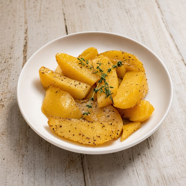 Greek Lemon Potatoes.