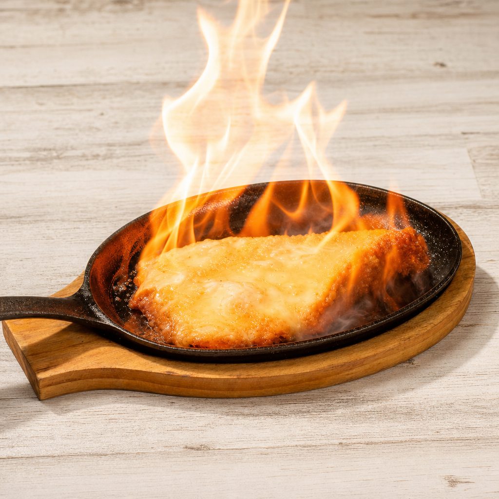 Saganaki.