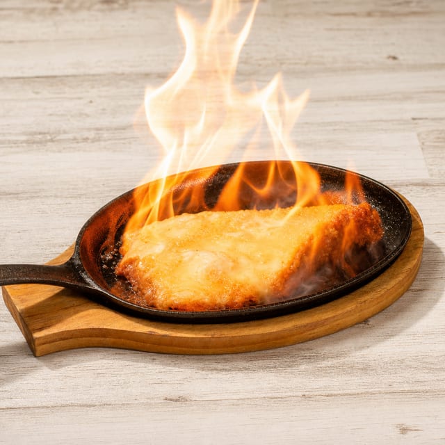 Saganaki.