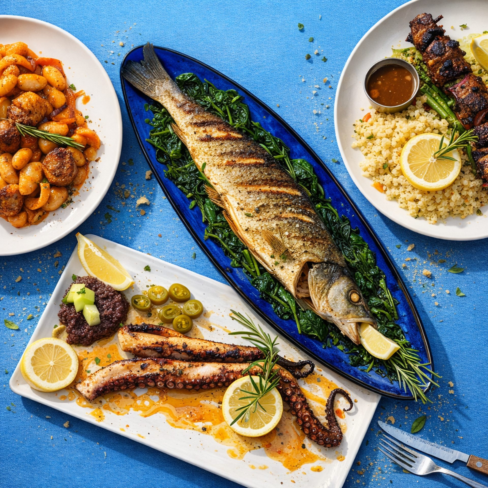 Classic Mediterranean Plates in Downingtown